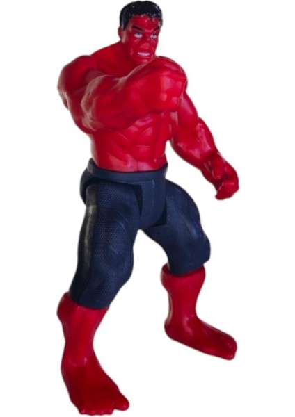 Ethem Oyuncak Kırmızı Hulk Tekli Figür 2158-1