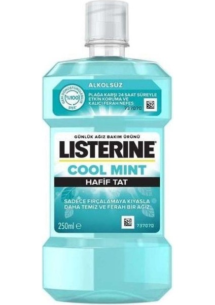 Listerine - Ağız Bakım Suyu Cool Mint 250ML