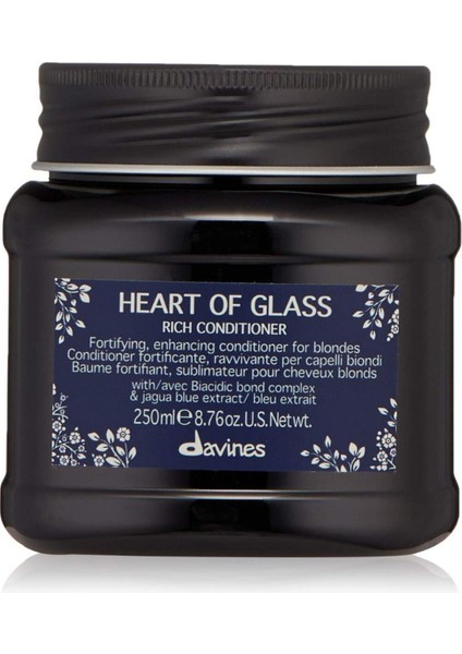 Heart Of Glass Rich Natural Sulfate Free Vegan Conditioner 250 ml  4eva KUAFOR83