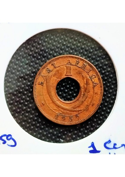 Ingiliz Doğu Afrikası - British East Africa 1 Cent 1959 fiyatları