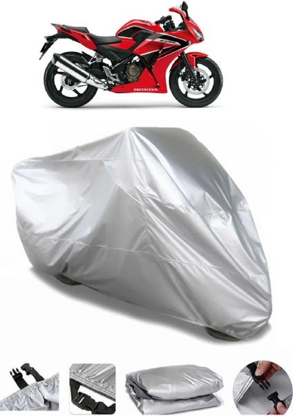 Honda Cbr 250 R Gri Su Geçirmez Motosiklet Brandası