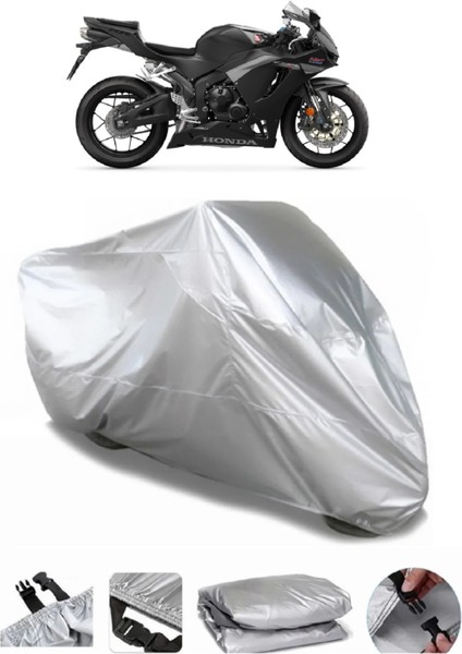 Honda Cbr 600 Rr Gri Su Geçirmez Motosiklet Brandası