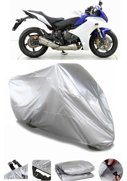 Honda Cbr 600 Fa Gri Su Geçirmez Motosiklet Brandası