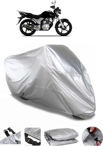 Honda Cb 125E Gri Su Geçirmez Motosiklet Brandası