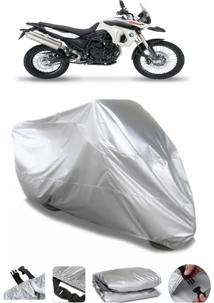 Bmw F 800 Gs Gri Su Geçirmez Motosiklet Brandası