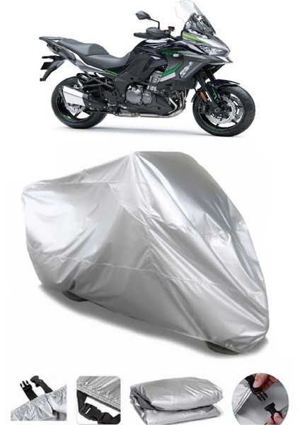 Kawasaki Versys 1000 S Gri Su Geçirmez Motosiklet Brandası