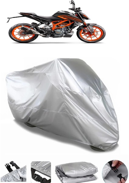 Ktm 200 Duke Abs Gri Su Geçirmez Motosiklet Brandası