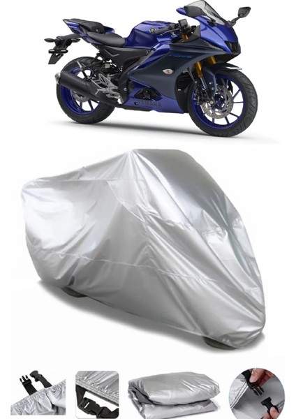 Yamaha Yzf R125 Gri Su Geçirmez Motosiklet Brandası