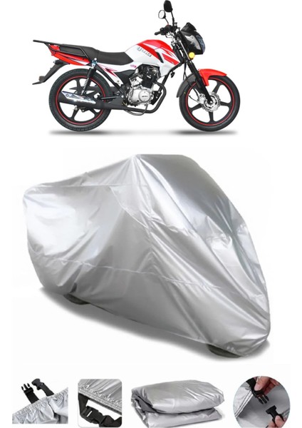 Yuki Fifty 50 Gri Su Geçirmez Motosiklet Brandası
