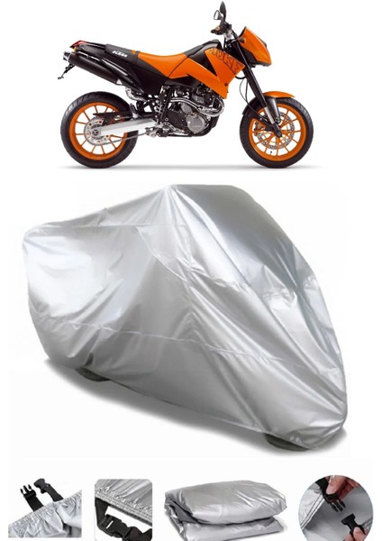Ktm 640 Duke Iı Gri Su Geçirmez Motosiklet Brandası