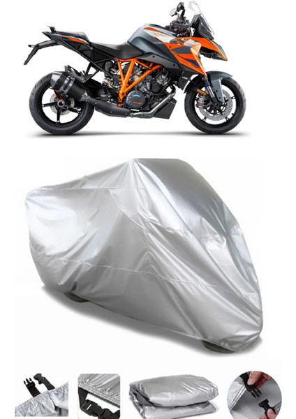 Ktm 1290 Super Duke Gt Gri Su Geçirmez Motosiklet Brandası