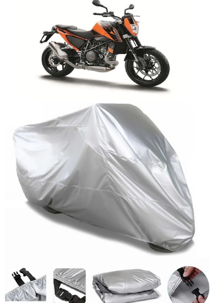 Ktm 690 Duke Gri Su Geçirmez Motosiklet Brandası