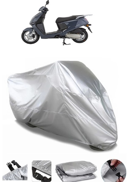 Mondial 125 Lavinia Gri Su Geçirmez Motosiklet Brandası