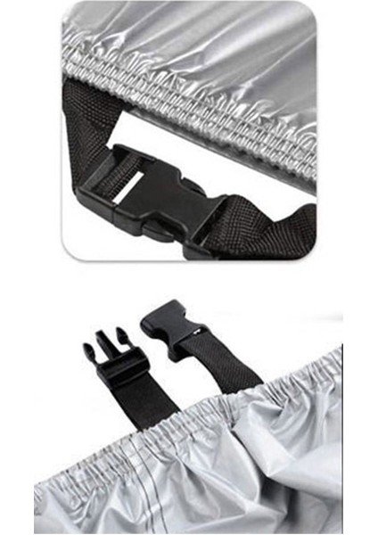 Rks Sniper 50 Pro x Gri Su Geçirmez Motosiklet Brandası