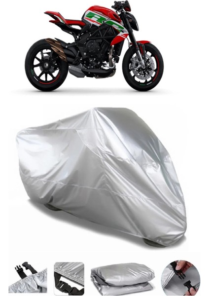 Mv Agusta Dragster 800 Rc Scs Gri Su Geçirmez Motosiklet Brandası