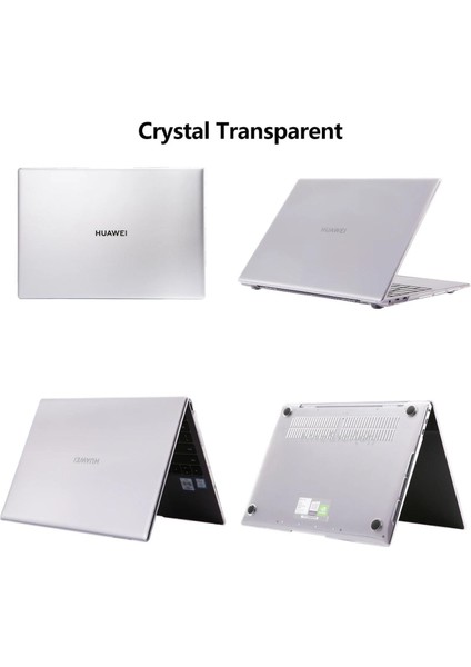 SyncCase Huawei Kılıf Huawei MateBook 13 (2018-2019-2020 YILI) ile Uyumlu Parlak Kristal Kılıf indirimleri