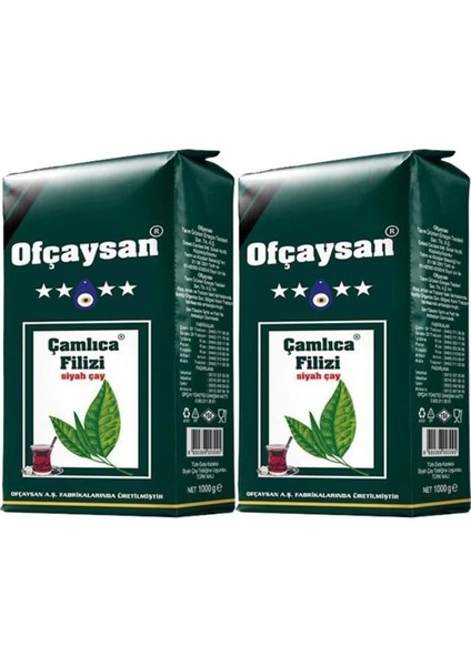 Ofçaysan Çamlıca Filizi 1kg (2 Li Set Toplam 2kg) (2pk*1kg)