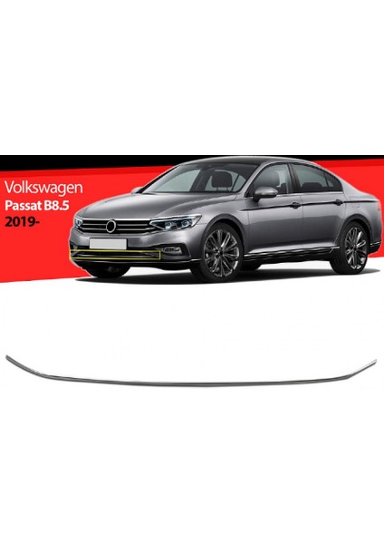 Volkswagen Passat Uyumlu B8,5 Sis Farı Orta Çitası -2019 Paslanmaz Çelik Parça