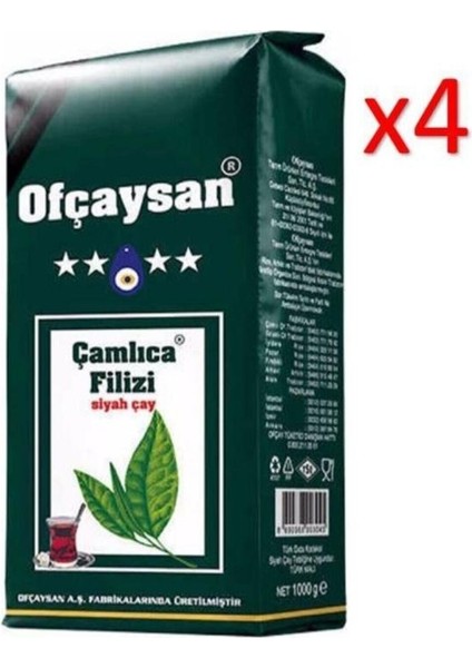 Ofçaysan Çamlıca Filizi 1000 gr x 4 Adet