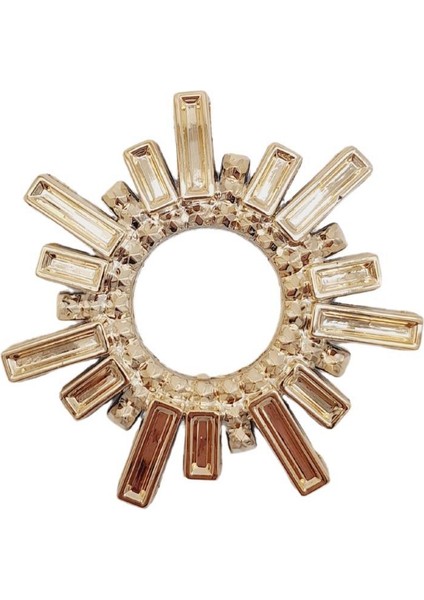 Plastik Güneş Model Süs Light Gold Renk