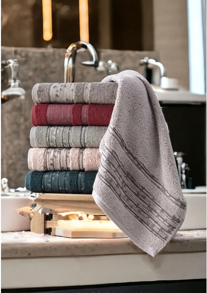 Golden 6lı El-Yüz Havlusu 50X90 cm