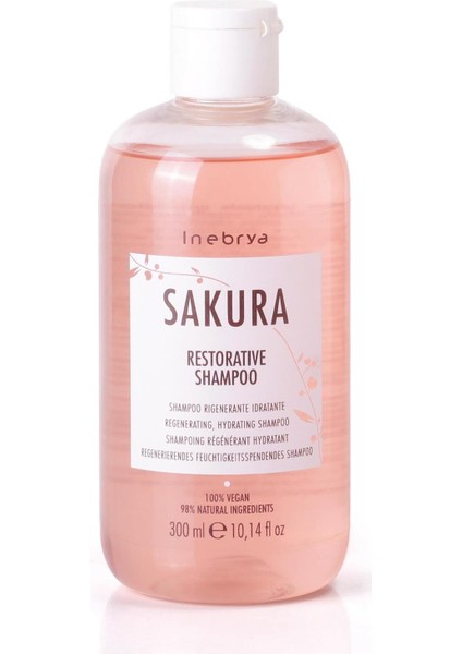 Sakura Regenerating Shampoo Şampuan 300 Ml Eva11