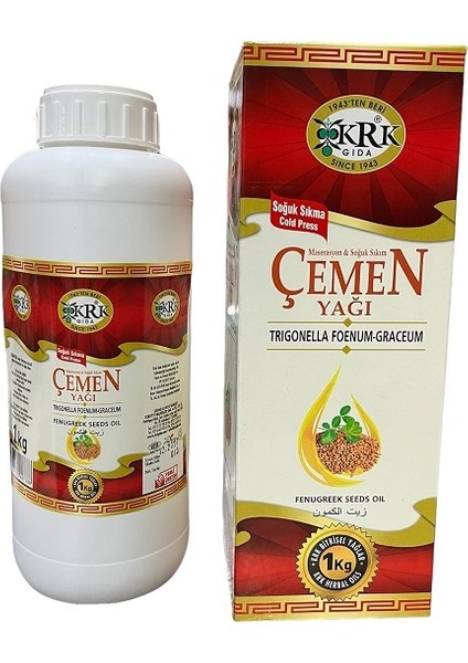 Krk Çemen Yağı 1 kg