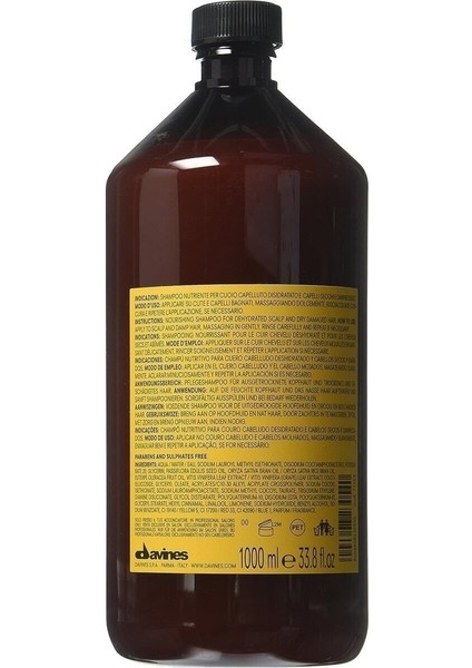 Nourishing Yıpranmış Saçlar Için Şampuan 1000 Ml 187eva Onlıne500
