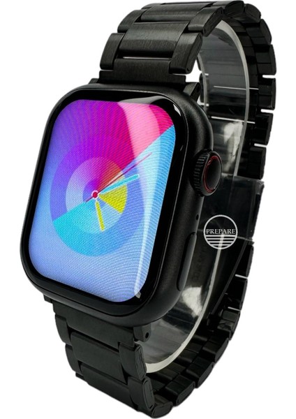 Mini Watch 9 Amoled Ekran 41MM Akıllı Saat +2 Kordon ve Bileklik Hediyeli