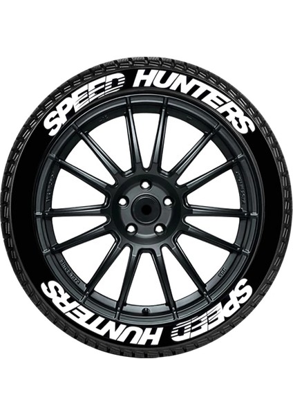 Lastik Yazısı/araba Lastik Yazısı/tire Text/ Speedhunters 8 Li Set+Yapıştırıcı+Zımpara