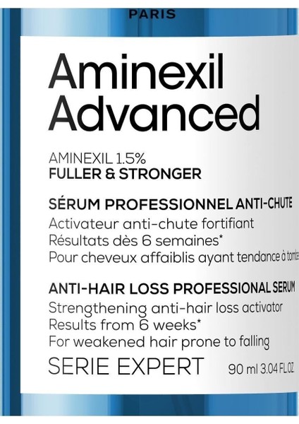 L’oréal Professionnel Serie Expert Aminexil Advanced Daha Gür & Daha Güçlü Saçlar Için 7 Evaa201