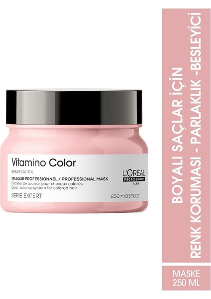 L’oréal Professionnel Professionnel Paris Serie Expert Vitamino Color Boyalı Saçlar Için Besleyici Maske 250 ml EVAA31