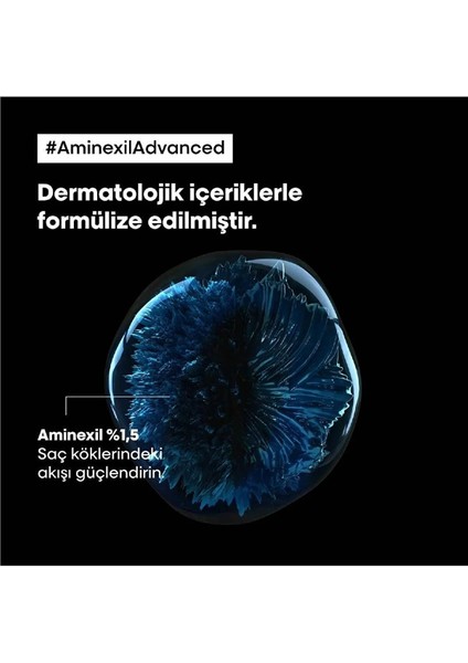 L'Oréal Professionnel L’oréal Professionnel Serie Expert Aminexil Advanced Dökülmeye Eğimli Zayıflamış Saçlar Için Serum 90ML EVAA142