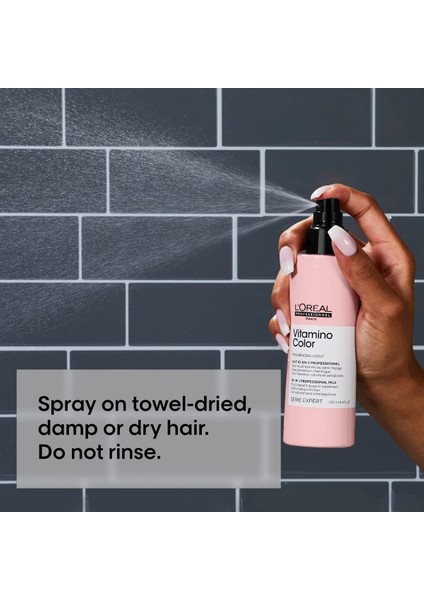 L’oréal Professionnel L'oreal Serie Expert Vitamino Color 10 In 1 Renk Koruyucu 10 Etkili Mucize Bakım Spreyi 190 ml EVAA58 fiyatları