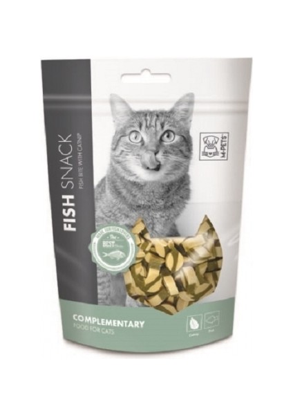 Balıklı Catnipli Kedi Ödül Maması 80 gr