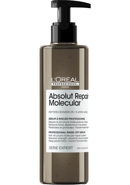 L’oréal Professionnel Serie Expert Absolut Repair Molecular Durulanan Serum 250 ml EVAA151