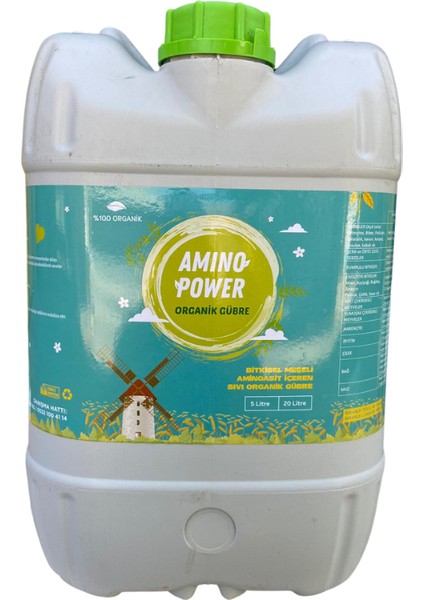 20 kg Sıvı Amino Asit(Bitkisel Menşeyli)