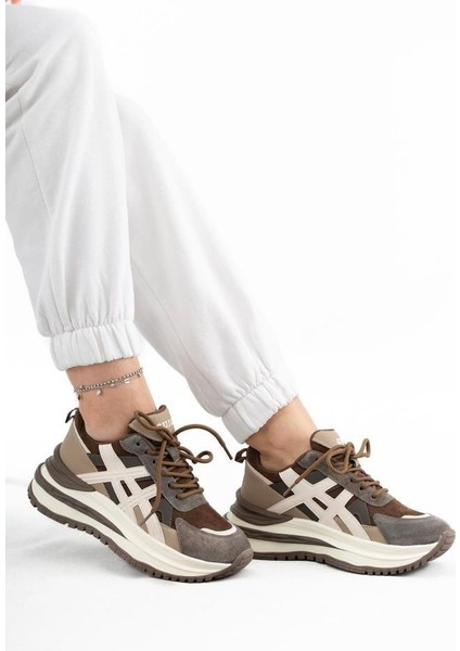 23K331-1 Kalın Taban Unisex Sneaker Spor Ayakkabı