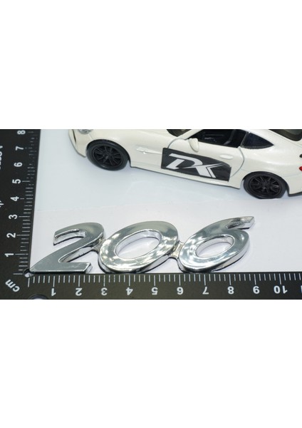 Peugeot 206 Bagaj Krom Abs 3m 3D Yazı Logo Amblem modelleri