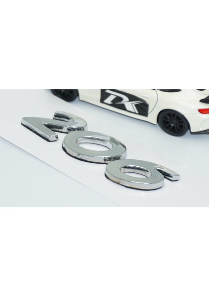 Peugeot 206 Bagaj Krom Abs 3m 3D Yazı Logo Amblem fırsatları