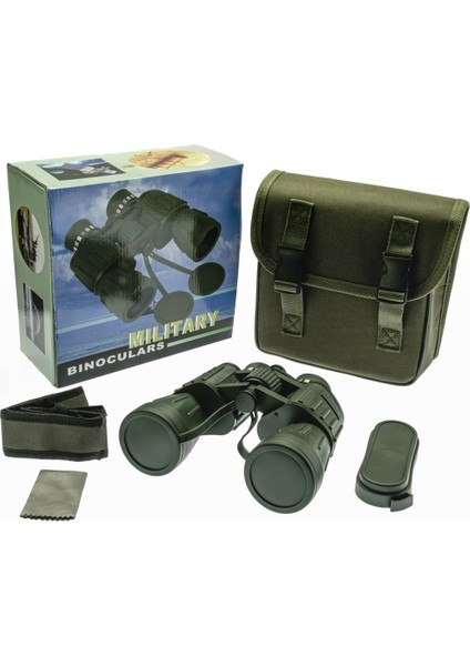 150X150 Nikula Kauçuk Kaplamalı Avcılık Ve Kamp Dürbün Yeşil