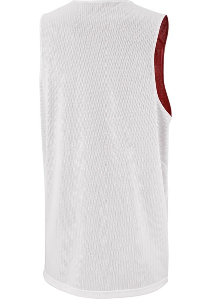 Çift Taraflı Erkek Kırmızı Beyaz Spor Atlet 60507403