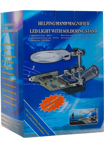 Powermaster Mercekli Havya Standı Lehim Standı 3. El Lehim Tutucu Havya Tutacağı