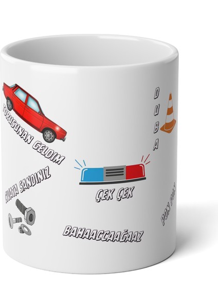 Kişiselleştirilebilir Torosla Geldim Cıvata Sandınız!!-Bakacaz-Baskılı Premium Porselen Kupa Bardak fiyatları