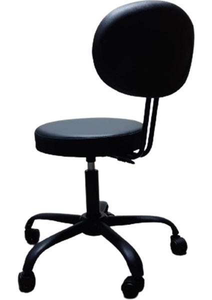 Sırtlıklı Tabure Siyah Metal Ayaklı fiyatları