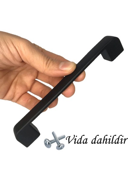 12 Adet Oval Marmara Kulp 128 mm Siyah Mutfak Kulpu Çekmece Dolap Kapak Kulbu Metal Mobilya Dolabı modelleri