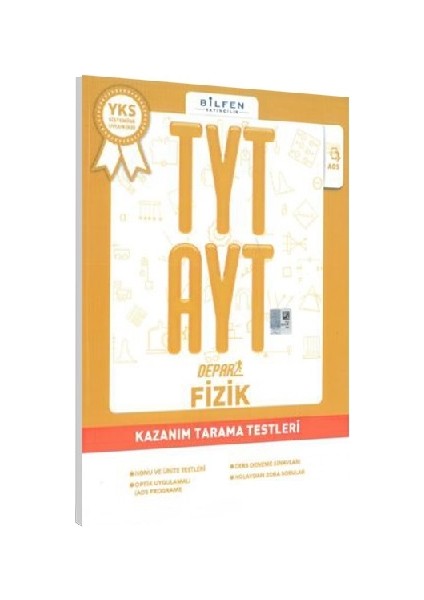 TYT AYT Fizik Depar Kazanım Tarama Testleri