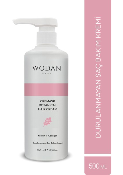 Care Cremask Botanical Durulanmayan Saç Bakım Kremi 500 ml