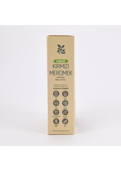 Artizan Bronz Kalıp Organik Glütensiz Vegan Kırmızı Mercimek Karışık 6 Paket x 200 gr