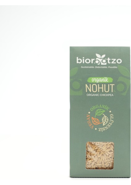 Artizan Bronz Kalıp Organik Glütensiz Vegan Nohut Risoni Arpa Şehriye 6 Paket x 200 gr